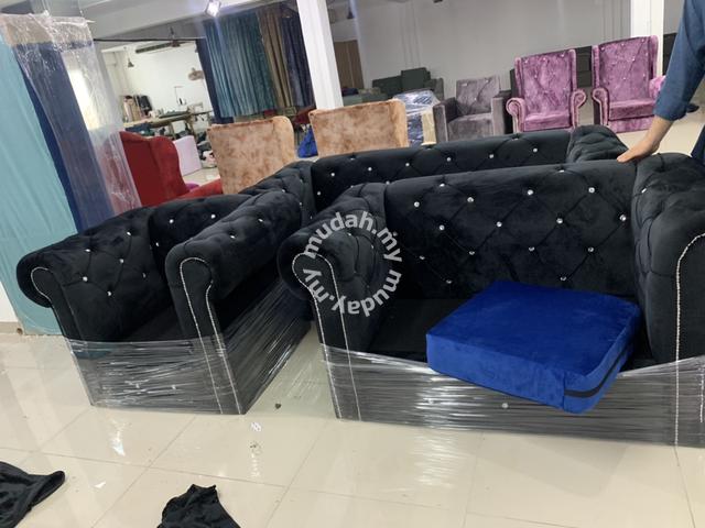 Sofa Chasterfield Ready Stock Furniture Decoration For Sale In Klang Selangor