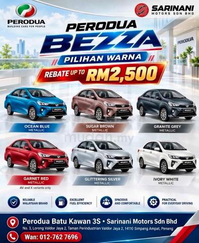 2026 Perodua BEZZA 1.3 AV MY16 D63D FACELIFT (A) - 1