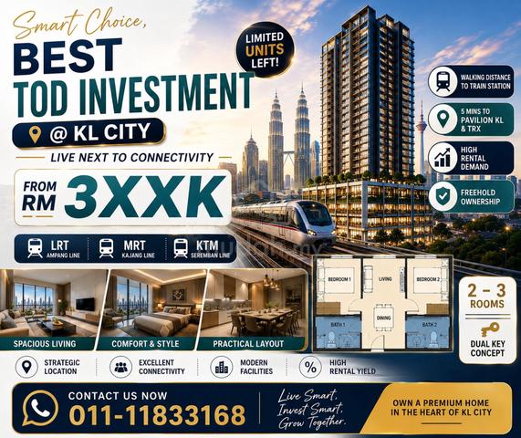Sungai Besi Condo【Direct MRT】Hotel Facilities Full Loan 1