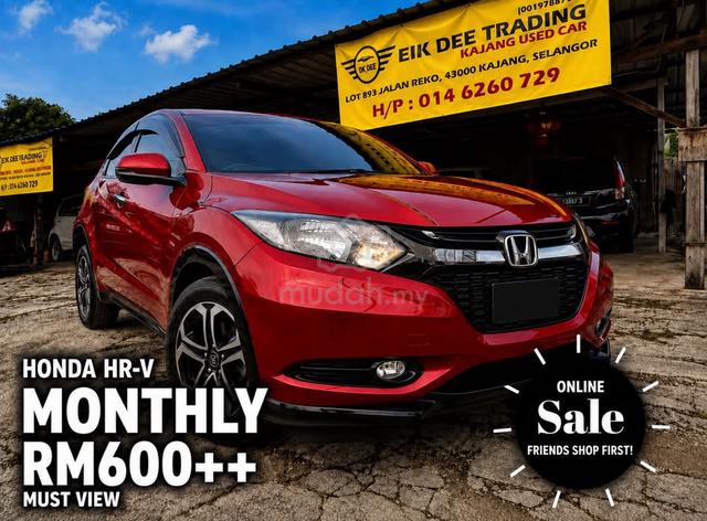 FULL LOAN 2018 Honda HR-V 1.8 E (A) HRV SEAT KULIT - 1