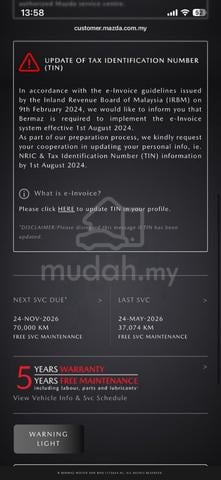 2023 Mazda 3 2.0 GVC HIGH PLUS (A) SUNROOF 39K KM - 5