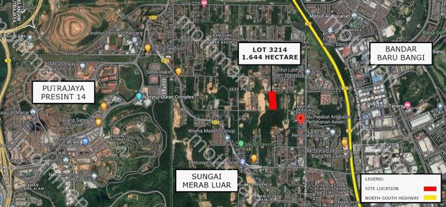 Tanah Freehold untuk dijual di Sungai Merab Luar 1