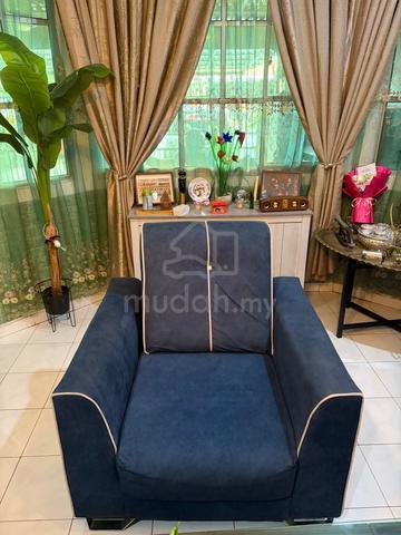 sofa navy blue - photo 2 of 4