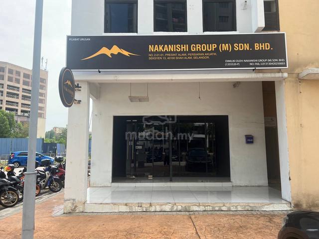 End Lot Ground Floor Shop lot, Presint Alami Seksyen 13, Shah Alam 3