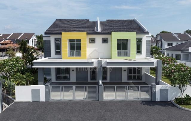 Teres 2 Tingkat 22ftx70ft Berstatus Freehold Termurah Di Cheng 1