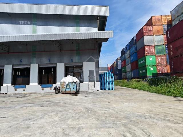 Warehouse For Rent‼️Pulau Indah West Port Klang【2.63 Acres/ 600Amp】 1