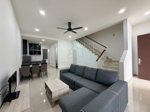 Double Storey Terrace/ Jalan Indah 16/ Aeon Bukit Indah/ near Tuas 1