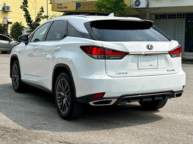 2022 Lexus RX300 2.0 F SPORT PANROOF BLACK ELCSEAT - 2