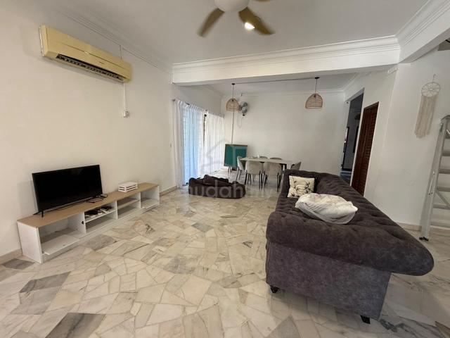 Permas Jaya, double storey corner lot,fully furnished, 1