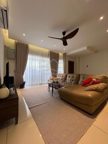 Partially Furnished Double Storey House for Rent – Puchong 1