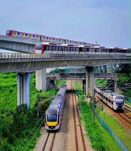 MRT LRT KTM Beside【 MTH RM1.5K 】Full Loan - Near KL Midvalley City !! 1