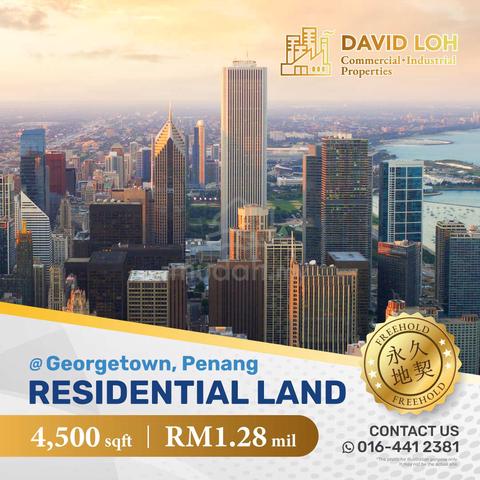 Georgetown, Penang – Residential Land For Sale 1