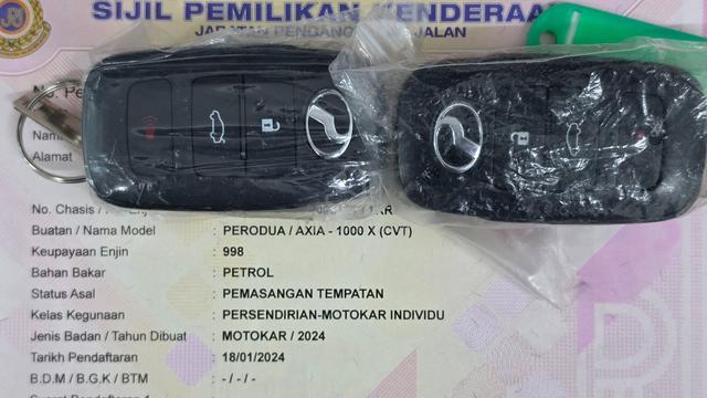 2024 Perodua AXIA 1.0 X (A) 1Owner Full Service RC - 5