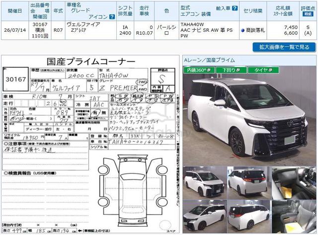 2025 TOYOTA VELLFIRE 2.4 Z New Car Black Interior - 3