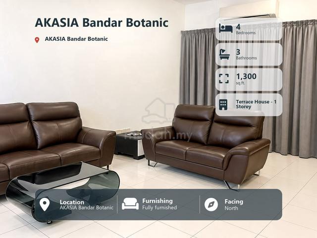 4R3B Double Storey House @ AKASIA Bandar Botanic 1