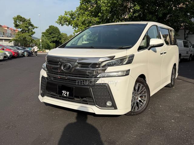 2015 Toyota VELLFIRE 2.5 Z G-EDITION  (A) CAR KING - 2