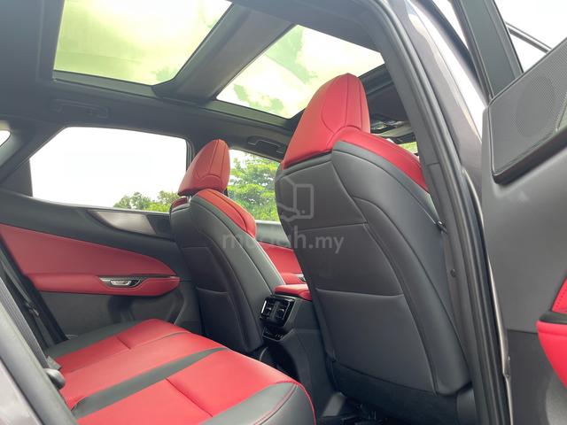 [8K KM]2023 Lexus NX 350 2.4 F SPORT AWD BLACK%RED - 2