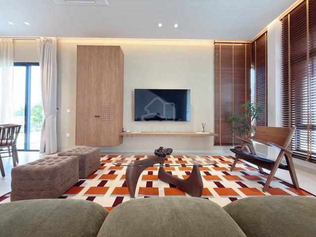 Full Loan Gym Room Freehold Double Storey House 22x70 Bukit Katil JpJ 1
