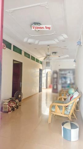 Single Storey Terrace House at Teluk Air Tawar for Sale 1