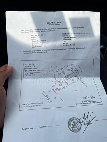 tanah untuk di jual di kor 1