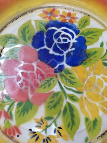 old metal plate - photo 2 of 5