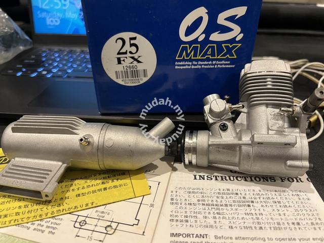 OS MAX 25 FX 12660 - RC Plane Engine - Hobby  Collectibles for sale in  Kajang, Selangor