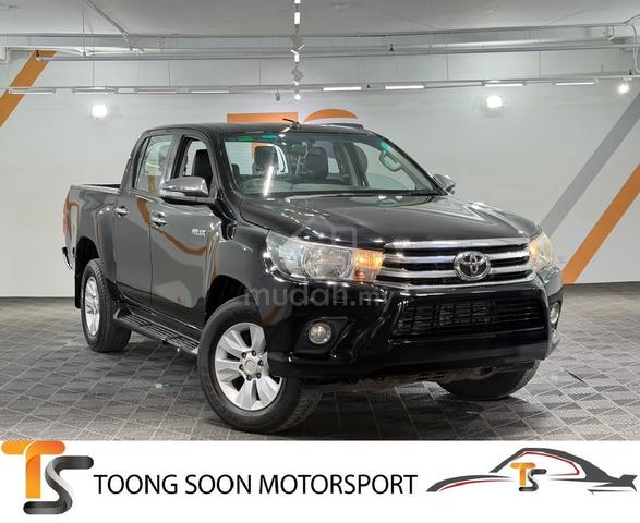 2017 Toyota HILUX 2.4 G (A) FULL LOAN / ONE OWNER - 2