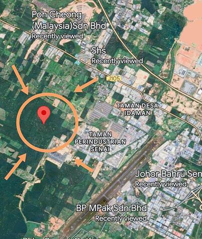 3.5 Acres Agriculture Zoning Industrial Land Desa Idaman Senai Johor 1
