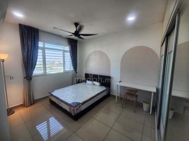 Newly Renovated Female Unit Master Bedroom for RENT @ Shah Alam 1