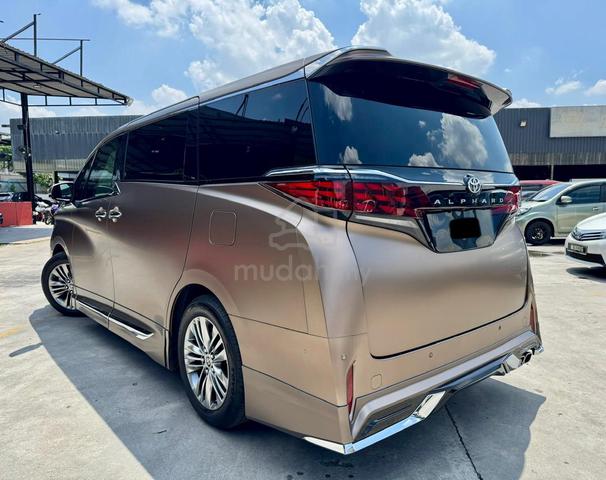 2023 Toyota ALPHARD 2.5 Z DIM HUD S/R S/STEP B/KIT - 2