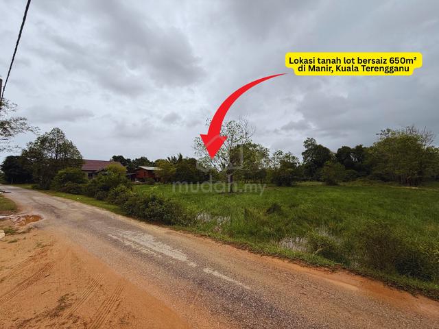 Tanah Lot Banglo bersaiz 650m² di Manir, Kuala Terengganu 1