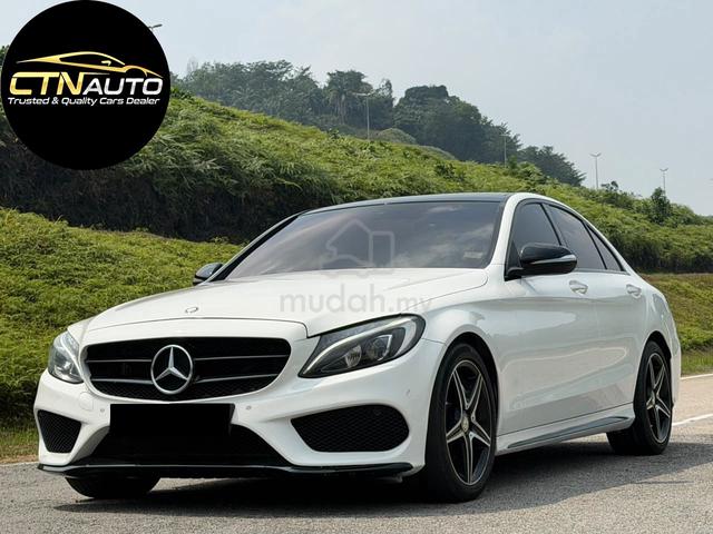 MERCEDES BENZ C200 2.0 AMG (a) WARRANTY/POWER BOOT - 1