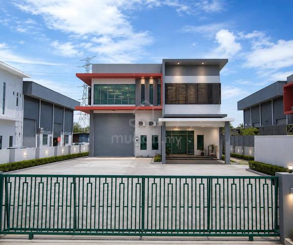 Saga Jaya Detached Factory Warehouse 1.5 Storey Perai For Rent 1