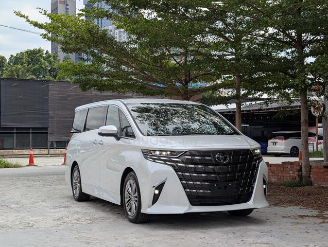 FULL LOAD MANY UNiTS 2024 TOYOTA ALPHARD Z 2.5 - 1