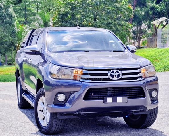 2017 Toyota HILUX 2.4 G VNT (A) 💯 Full Loan Go - 1