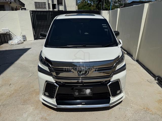 Toyota VELLFIRE ZG S/ROOF 7S MASSAGE PILOT SEATER - 1