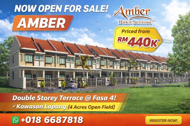 Rumah Baru 2 Tingkat RM440K Sahaja! Unit Terhad! Freehold 0%deposit 1