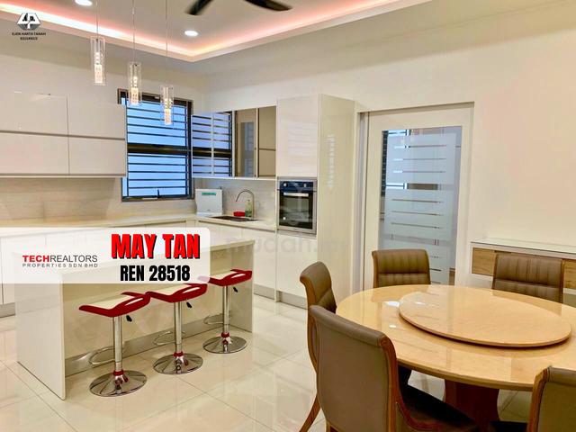 BAGAN LALLANG Fully Furnish RENOVATED Double Sty SEMI D near RAJA UDA 1