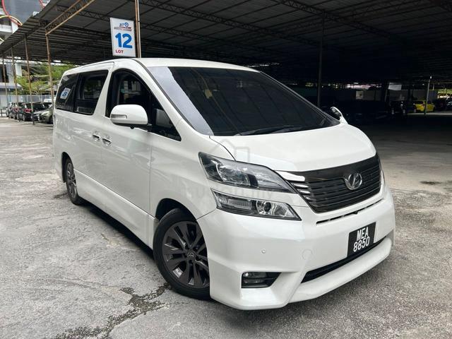2010/13 Toyota VELLFIRE 2.4 Z (A) WEL CASH BUYER - 1