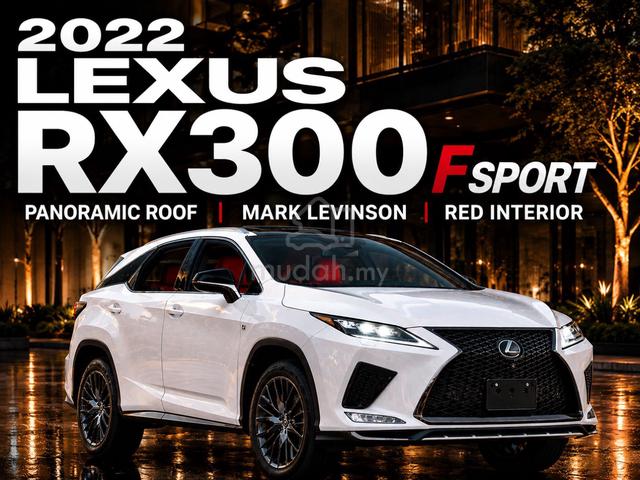 2022 Lexus RX300 FSPORT 2.0 Mark Levi / Red Int - 1