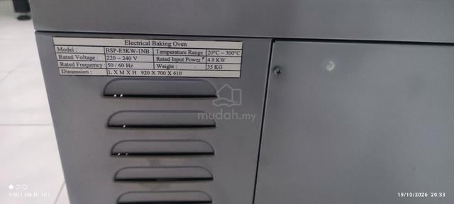 Oven 1 Tray Elektrik - photo 2 of 2