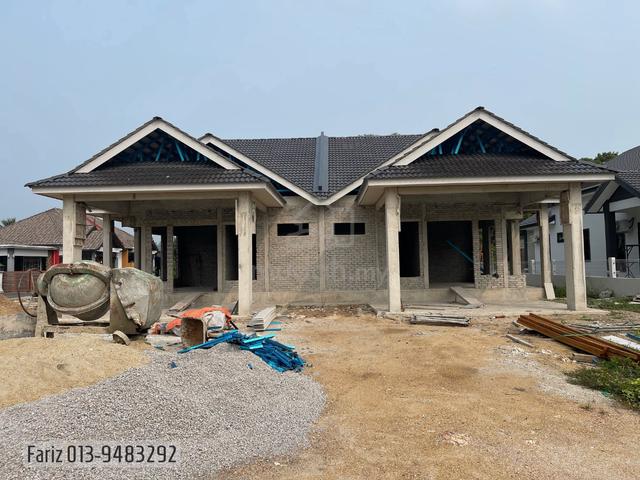 Rumah Berkembar (4 bilik & Tanah Luas) di Kg Pulau Serai, Dungun 1