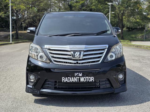 2013 Toyota ALPHARD 2.4G POWER BOOT FACELIFT - 2