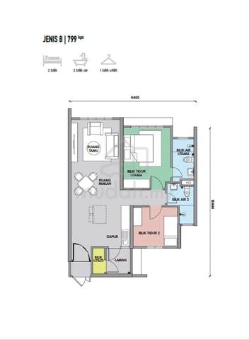 Residensi Brickfields 1