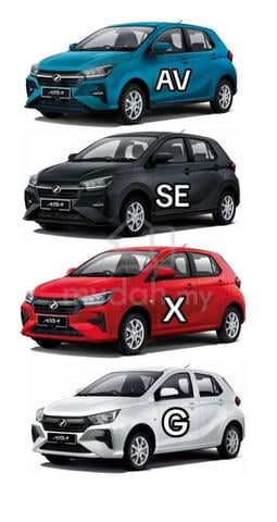 BRAND NEW Perodua AXIA 1.0 G MY23 A300 D74A (A) - 3