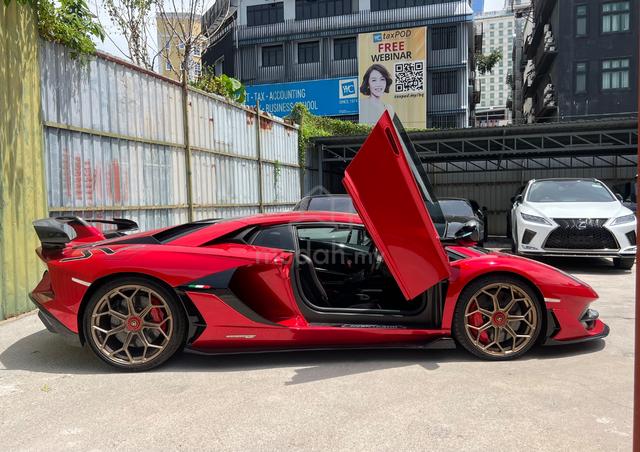Unregister 2020 Lamborghini Aventador 6.5 SVJ Red - 2