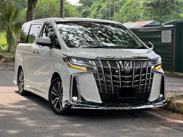 NEW STOCK TOYOTA ALPHARD 2.5 SC (A) GRED 5 F/SPECc - 2
