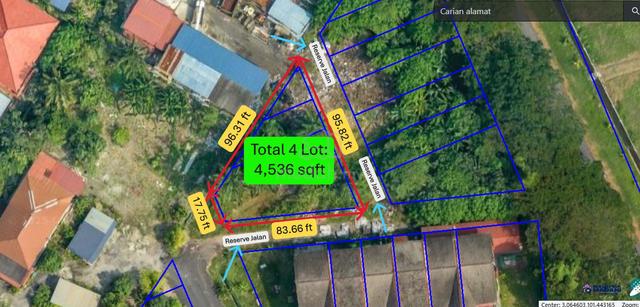 FREEHOLD@Tanah Lot Banglo Murah-Corner Lot@4,536 sqft@Sg. Pinang,Klang 1
