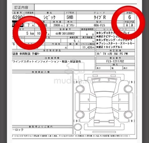 [GRADE 6A 5KM] 2025 Honda CIVIC 2.0 TYPE R FL5 RED - 3