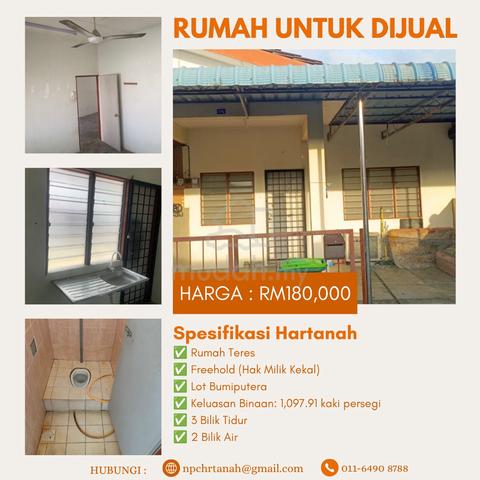 Rumah Untuk Dijual | TAMAN SRI MERANTI 1